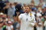 NOTTINGHAM, ENGLAND - JULY 21:  Joe Root of England replaces his helmet during day four of the 2nd Test Match between England and the West Indies at Trent Bridge on July 21, 2024 in Nottingham, England. (Photo by David Rogers/Getty Images)