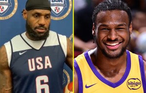 LeBron James sends son Bronny advice from London after Lakers rookie's hot night