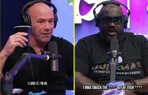 Dana White 'confirms' date for Power Slap fight between Shaq and Charles Barkley